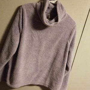 Light purple soft turtleneck sweater